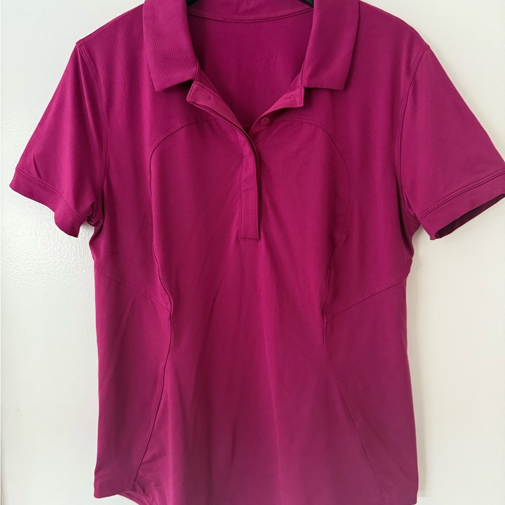 Quick Dry Short Sleeve Polo Shirt Size 6